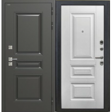 Дверь входная НОРД ТЕРМО Букле черный - Сосна белая с терморазрывом